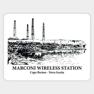 Marconi Wireless Station - Cape Breton NS Magnet